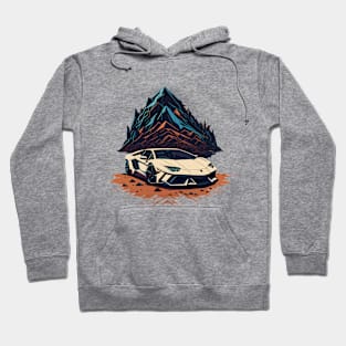 Lamborghini Aventador Classic Car Hoodie